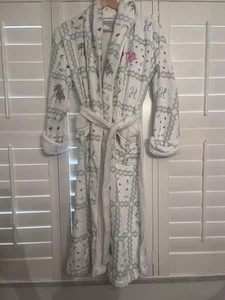Hill House The Hotel Robe MONOGRAMMED Botanical Small Bath Robe Spa Vacation - Picture 1 of 7