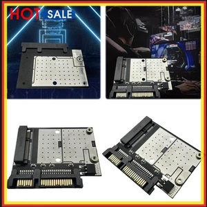 MSATA SSD zu SATA Adapter Konverterkarte 6 Gbit/s für Desktop-Laptop - Afbeelding 1 van 12