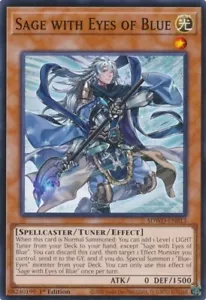 Yugioh! Sage with Eyes of Blue x3 SDWD-EN013 Structure Deck - Picture 1 of 1