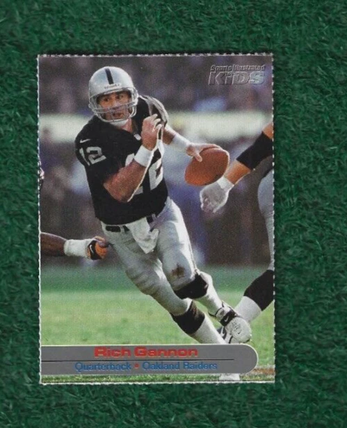 RICH GANNON - 2003 SI SPORTS ILLUSTRATED FOR KIDS CARD # 230 - OAKLAND RAIDERS - Image 1 of 2