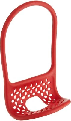 Accesorio de fregadero de cocina Umbra Sling soporte de esponja individual, carbón, rojo o blanco Foto 1 de 3