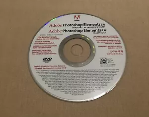 Adobe Photoshop Elements 5.0 Software Photo Editor Win XP 4.0 Mac NEW - Picture 1 of 2