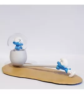The Flying Smurf Figure - Peyo - Like An Angel Zedibulle Editions - Picture 1 of 5