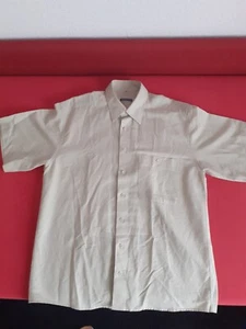 Kurzarmhemd Leinen Baumwolle Herren XL - 41 - Bild 1 von 10