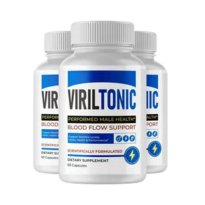 3-Pack Viriltonic for Male, Viril Tonic Advanced Formula for Men - 180 Capsules - Picture 1 of 6