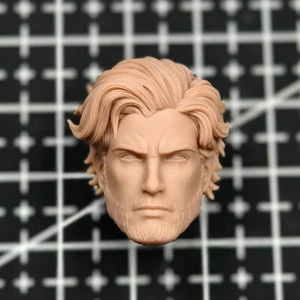 1/10 Scale Handsome Ocean King Aquaman Head Sculpt Unpainted Fit 7" Neca Figure - Picture 1 of 3