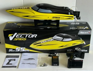 Volantex RTR Brushless Vector SR65 55KPH 792-5 schnelles Hi-Speed Rennboot gelb - Bild 1 von 14