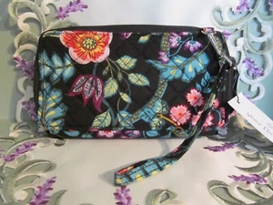 NWT Vera Bradley Wallet Iconic RFID Combo Wristlet in Vines Floral Pattern - Picture 1 of 19
