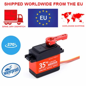 35KG SERVO HIGH TORQUE WATERPROOF CORELESS METAL GEAR DIGITAL SERVO - Picture 1 of 9