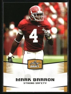 2012 Leaf Draft #31 Mark Barron Gold - Picture 1 of 2