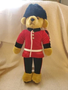 MERRYTHOUGHT British Guard Plüschbär Stofftier HANDMADE IN ENGLAND MIT ETIKETT! - Bild 1 von 8