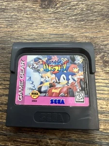 Sonic Drift 2 Sega Game Gear authentique chariot testé et nettoyé utilisé seul fonctionne - Photo 1/6