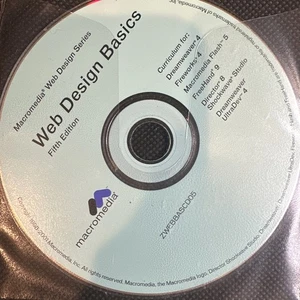 Macromedia Web Design Basics 5th Edition CD - Picture 1 of 14