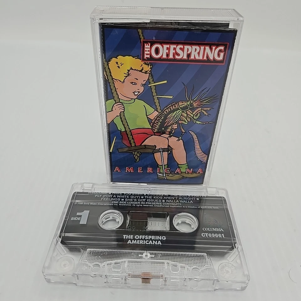 THE OFFSPRING Americana Cassette Tape 1998  Fantastic! Pretty Fly Foto 1 de 1