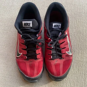 Nike Reax Red Black athletic shoes for men Tennis shoes Court shoes Size 10 - Picture 1 of 6
