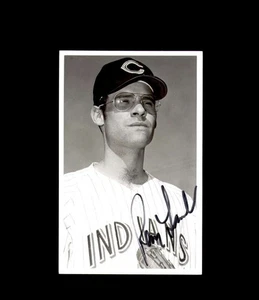 Ray Lamb Signed Photo Postcard Cleveland Indians Autographed - Picture 1 of 2