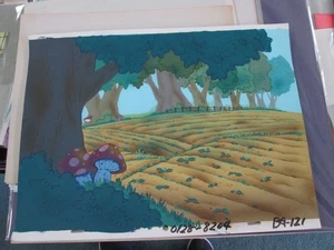 Hanna Barbera produzione Puffi cel 4 produzione Puffi sfondi e celle - Foto 1 di 4