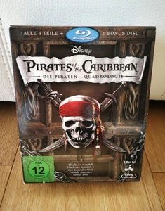 Pirates of the Caribbean - Fluch der Karibik 1-4 (Quadrologie) [8x Blu-rays] - Bild 1 von 2