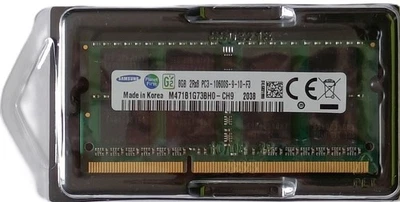 SAMSUNG 8 GB DDR3 1333 MHz SODIMM Laptop PC PORTATILE Memoria RAM - Immagine 1 di 4