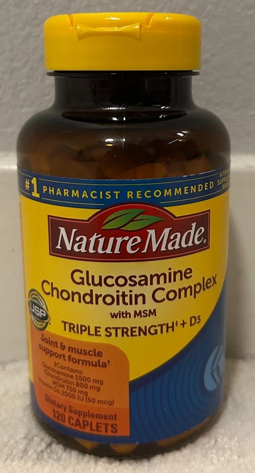 Nature Made Glucosamine Chondroitin Complex with MSM, Dietary Supplement - Image 1 of 3