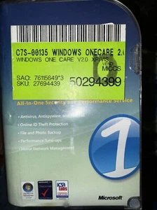 Logiciel d'entretien Microsoft Windows Live One antivirus antispyware avec clé de produit - Photo 1/3