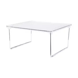 Foldable Shelf Elevated Storage Rack Portable Foldable Table Kitchen Display . - Picture 1 of 3