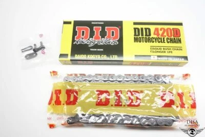DID Kette 420 D 108 Glieder für Yamaha RD50 RD 50 M - Bild 1 von 3