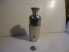 Vintage Napier Rooster Travel Size Cocktail Shaker Silver Plated