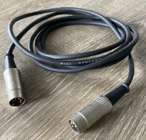 5 Pin DIN Kabel - MIDI Kabel - 6 Fuß. / 185 cm - Bild 1 von 4
