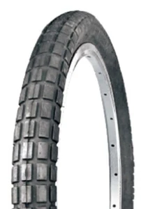 26"x 2.125" BIG BLOCK ENIX Beach Cruiser Bike Tire Bicycle Bike Rat Rod Black - Picture 1 of 1