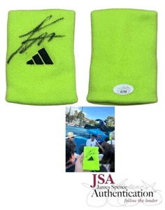 Felix Auger Aliassime Signed Match Used Armband Wristband 2024 AO + JSA COA Auto - Picture 1 of 5