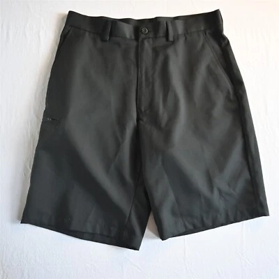 Мужские шорты для гольфа Grand Slam 32x10 дюймов с черным карманом на молнии Cargo Peformance - Изображение 1 из 4