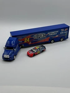 Racing Champions Jeff Gordon #24 Dupont Transporter Hauler Truck 1:87 NASCAR - Picture 1 of 2