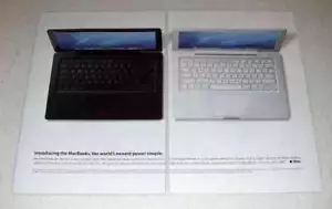 2006 Apple MacBook Computer Ad - Power Couple - Picture 1 of 1