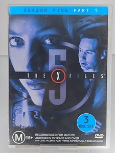 The X Files Season 5 Part 1 DVD 1997 David Duchovny, Gillian Anderson aliens - Picture 1 of 2