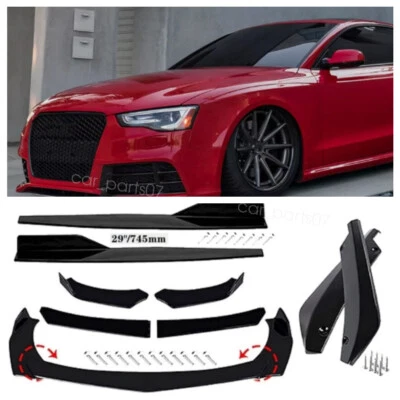 For Mazda Protege 1990 Front Bumper Lip Splitter Spoiler Rear Lips Side Skirt US - Image 1 of 4