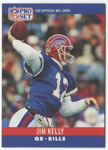 1990 Pro Set #40 Jim Kelly Buffalo Bills - Picture 1 of 2