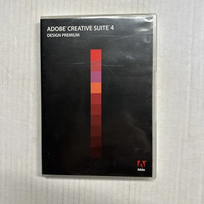 Adobe Creative Suite 4 CS4 Design Premium MacOS usado + serie # Foto 1 de 4