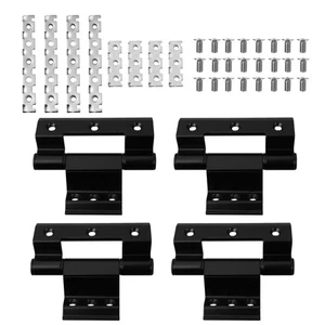 4 Pcs Heavy-duty Broken Bridge Aluminum Door and Window Hinge Casement Hinge - Picture 1 of 12