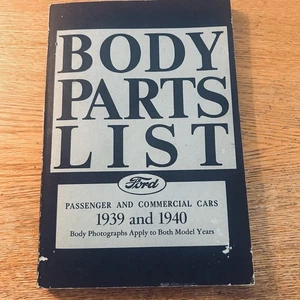 1939 1940 Ford Body Parts List , Cars & Trucks - Foto 1 di 9