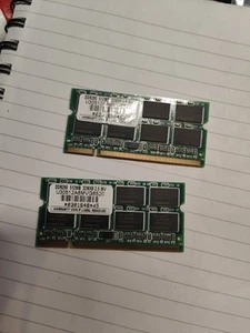 2 X 512mb DDR266 SODIMMS - Picture 1 of 2
