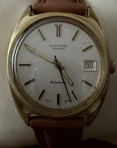vntg watch DUNKLINGS rivana auto quick date setting working well for men - Picture 1 of 13