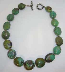Incredibile! Collana Dian Malouf DLM Argento Sterling Pietra Turchese Perline - Foto 1 di 7