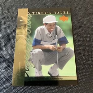 TIGER WOODS ROOKIE CARD RC NIKE SWOOSH ON BOTH SIDES