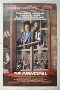 THE PRINCIPAL (1987) Original Cinema One Sheet Movie Poster - James Belushi - Picture 1 of 6