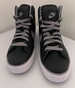 Nike Sweet Classic High Black/ Grey Mens Sneakers Size 8 Athletic Sports - Picture 1 of 6