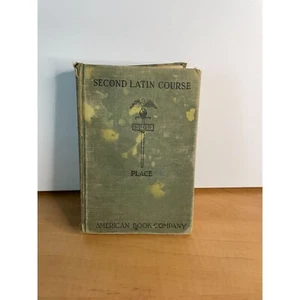 Antique 1930 Second Latin Course - American Book Company - Picture 1 of 2