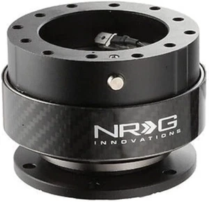 NRG Innovations SRK-200BK 2.0 CARBON Quick Release Steering Wheel Boss Hub Univ - Picture 1 of 4
