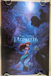 BNG Disney 10/100 The Little Mermaid 24x36 Giclee Art Print Elysa Castro - Picture 1 of 3