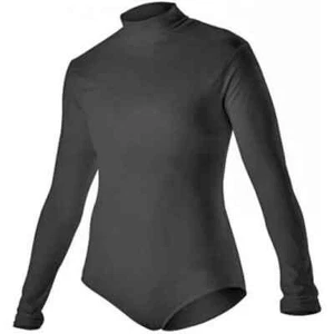 Body Suit Atlético Niñas Alleson - NEGRO - TALLA GRANDE - NUEVO - Imagen 1 de 1